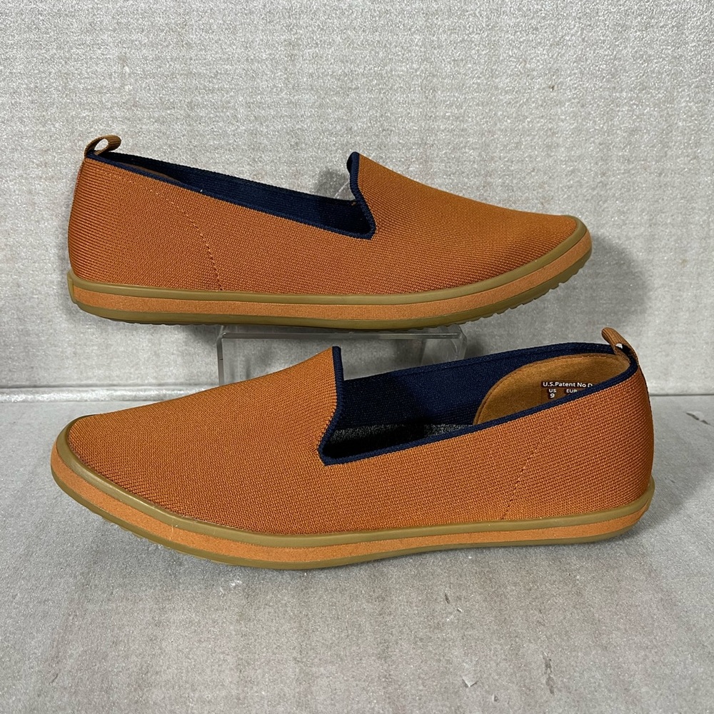 New Bill Blass Women's Sutton Slip-On Burnt Orange Loafer Size 9